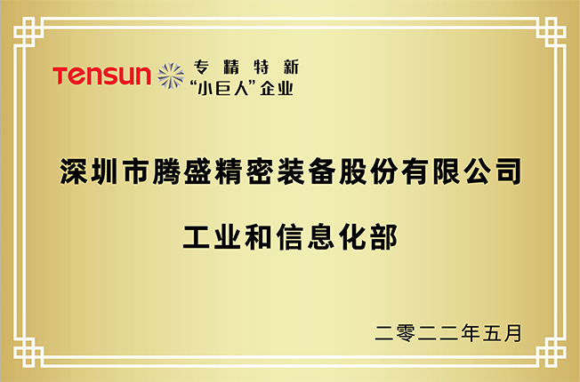 专精特新"小巨人"企业