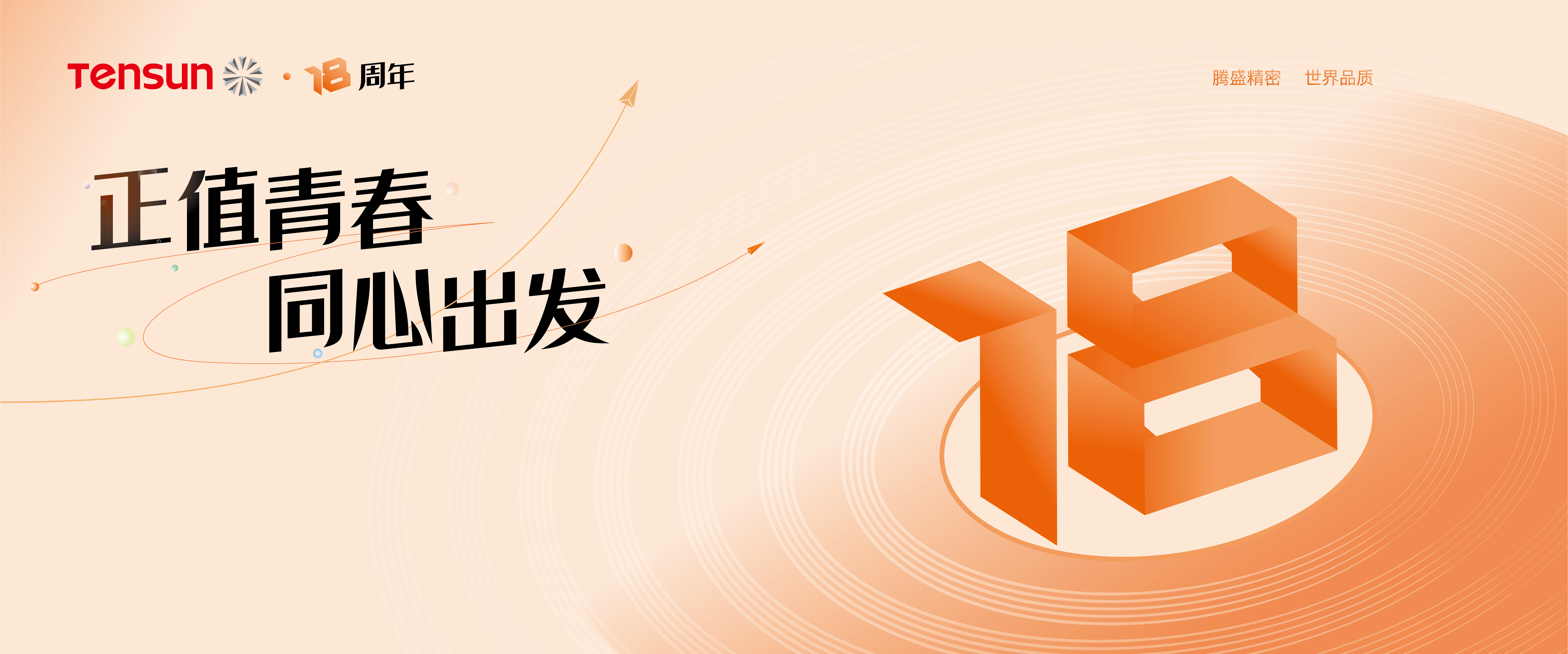 腾盛精密18周年啦